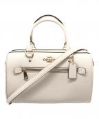 COACHコーチ）の古着「ローアン サッチェル バッグ」｜アイボリー