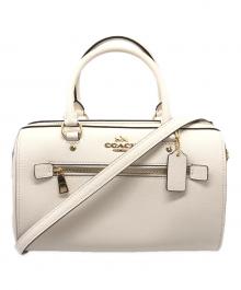 COACH（コーチ）の古着「ローアン サッチェル バッグ」｜アイボリー