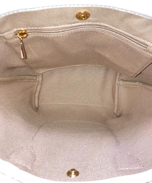 LONGCHAMP（ロンシャン）LONGCHAMP (ロンシャン) ル パニエ プリアージュ バスケットバッグ XSサイズ ベージュの古着・服飾アイテム