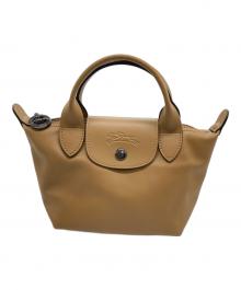 LONGCHAMP（ロンシャン）の古着「ル プリアージュ エクストラ ポーチ」｜ベージュ