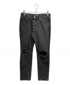 中古・古着通販】SOSHIOTSUKI (ソウシ オオツキ) Crashed Denim Pants