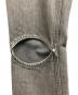 中古・古着 JOHN LAWRENCE SULLIVAN (ジョン ローレンス サリバン) BLEACHED DENIM KNEE HOLE PANTS ブラック サイズ:48：8000円