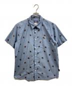 Patagoniaパタゴニア）の古着「ORGANIC COTTON半袖シャツ」｜ブルー