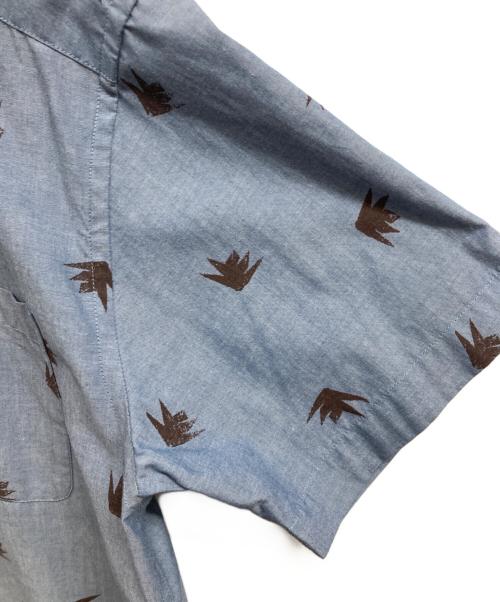 Patagonia（パタゴニア）Patagonia (パタゴニア) ORGANIC COTTON半袖シャツ ブルー サイズ:Lの古着・服飾アイテム