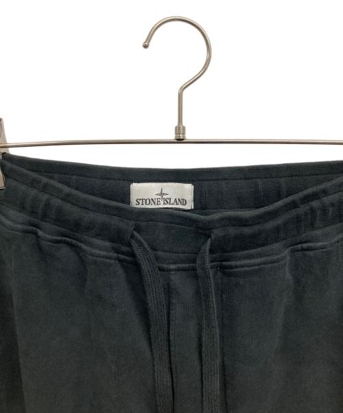 STONE ISLAND（ストーンアイランド）STONE ISLAND (ストーンアイランド) BRUSHED ORGANIC COTTON FLEECE ブラック サイズ:Mの古着・服飾アイテム