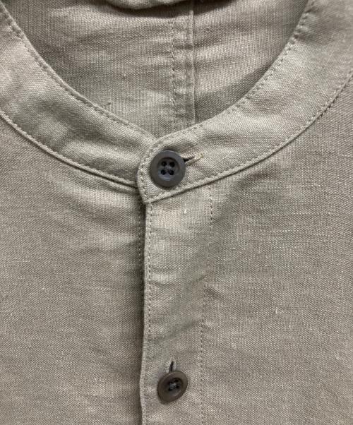 STEVEN ALAN（スティーブンアラン）STEVEN ALAN (スティーブンアラン) LNN BAND COLLAR WORK JACKET-LOOSE ベージュ サイズ:XLの古着・服飾アイテム
