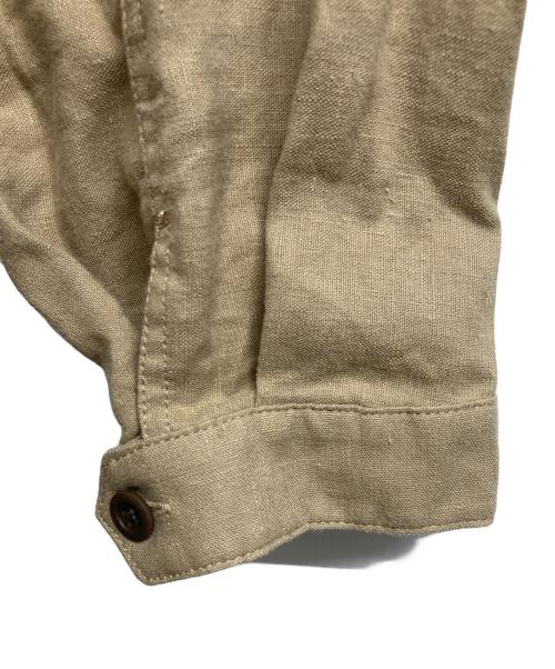 STEVEN ALAN（スティーブンアラン）STEVEN ALAN (スティーブンアラン) LNN BAND COLLAR WORK JACKET-LOOSE ベージュ サイズ:XLの古着・服飾アイテム