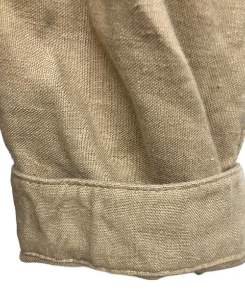 STEVEN ALAN（スティーブンアラン）STEVEN ALAN (スティーブンアラン) LNN BAND COLLAR WORK JACKET-LOOSE ベージュ サイズ:XLの古着・服飾アイテム