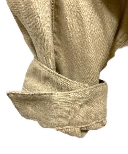 STEVEN ALAN（スティーブンアラン）STEVEN ALAN (スティーブンアラン) LNN BAND COLLAR WORK JACKET-LOOSE ベージュ サイズ:XLの古着・服飾アイテム