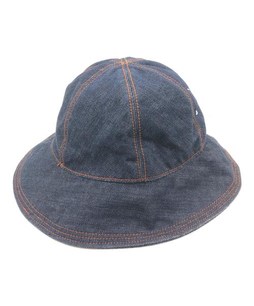 Maison Margiela（メゾンマルジェラ）Maison Margiela (メゾンマルジェラ) デニムバケットハット インディゴの古着・服飾アイテム