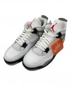 NIKEナイキ）の古着「Nike Air Jordan 4 Retro ハイカットスニーカー」｜SUMMIT WHITE/FIRE RE