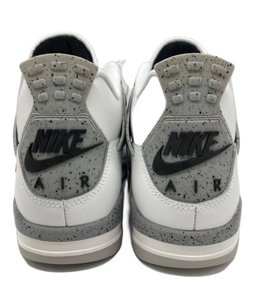 NIKE（ナイキ）NIKE (ナイキ) Nike Air Jordan 4 Retro ハイカットスニーカー SUMMIT WHITE/FIRE RE サイズ:28の古着・服飾アイテム