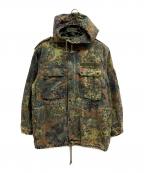 ドイツ軍ドイツグン）の古着「フィールドパーカー/ドイツ軍」｜グリーン×ブラウン