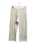 OLD FOLK HOUSE（オールドフォークハウス）の古着「Jewelry Sweatpants」｜ベージュ