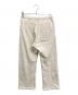 OLD FOLK HOUSE (オールドフォークハウス) Jewelry Sweatpants ベージュ サイズ:1：9000円