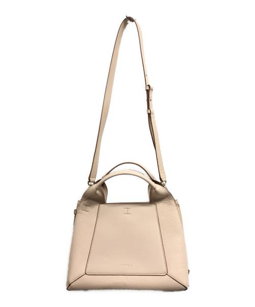 FURLA（フルラ）FURLA (フルラ) Gilda2WAYショルダーバッグ ベージュの古着・服飾アイテム