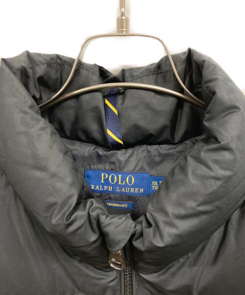 POLO RALPH LAUREN（ポロ・ラルフローレン）POLO RALPH LAUREN (ポロ・ラルフローレン) ダウンベスト ブラック サイズ:XXLの古着・服飾アイテム