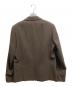 DRIES VAN NOTEN (ドリスヴァンノッテン) 3Bテーラードジャケット ブラウン サイズ:48：13000円