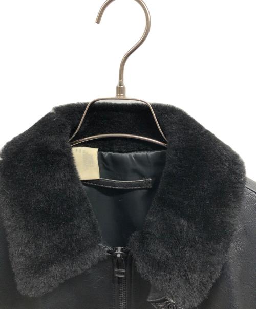 N.HOOLYWOOD（エヌ ハリウッド）N.HOOLYWOOD (エヌ ハリウッド) レザージャケット ブラック サイズ:40の古着・服飾アイテム