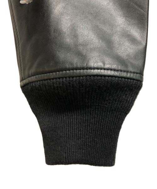 N.HOOLYWOOD（エヌ ハリウッド）N.HOOLYWOOD (エヌ ハリウッド) レザージャケット ブラック サイズ:40の古着・服飾アイテム