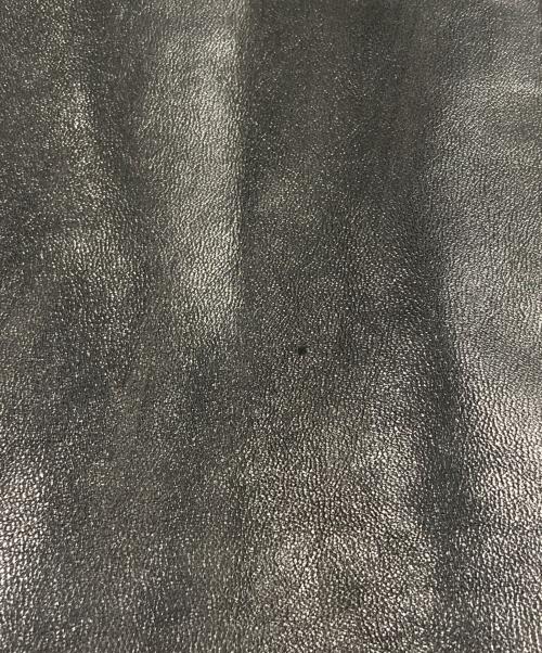 N.HOOLYWOOD（エヌ ハリウッド）N.HOOLYWOOD (エヌ ハリウッド) レザーブルゾン ブラック サイズ:42の古着・服飾アイテム