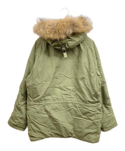 N.HOOLYWOOD TPES（エヌハリウッド）N.HOOLYWOOD TPES (エヌハリウッド) ALPHA (アルファ) N-3B フライトジャケット カーキ サイズ:38の古着・服飾アイテム