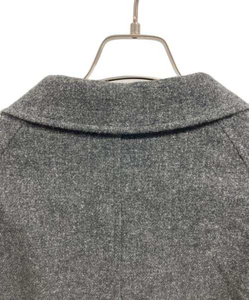SCYE（サイ）SCYE (サイ) ブリティッシュツイードステンカラーコート/	SCYE グレー サイズ:40の古着・服飾アイテム