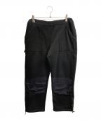 N.HOOLYWOODエヌ ハリウッド）の古着「WIDE STRAIGHT TROUSERS」｜ブラック