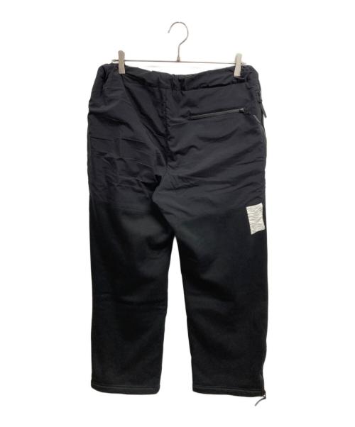 N.HOOLYWOOD（エヌ ハリウッド）N.HOOLYWOOD (エヌ ハリウッド) WIDE STRAIGHT TROUSERS ブラック サイズ:40の古着・服飾アイテム