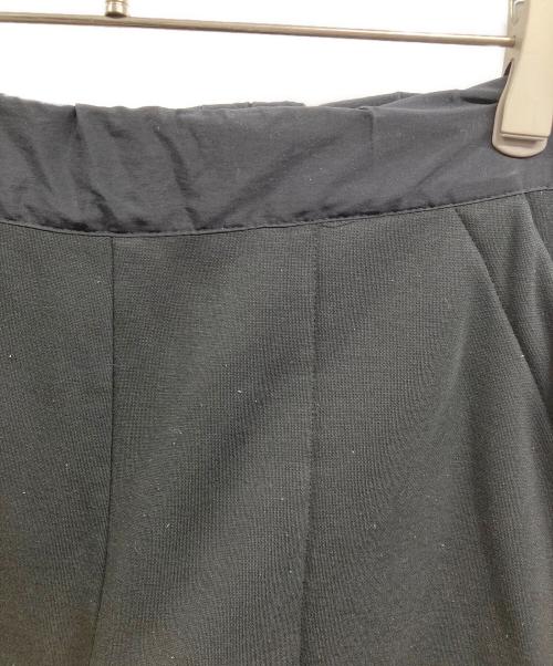 N.HOOLYWOOD（エヌ ハリウッド）N.HOOLYWOOD (エヌ ハリウッド) WIDE STRAIGHT TROUSERS ブラック サイズ:40の古着・服飾アイテム