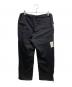 N.HOOLYWOOD (エヌ ハリウッド) WIDE STRAIGHT TROUSERS ブラック サイズ:40：10000円