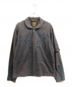 JOHN GLUCKOWジョン グラッコー）の古着「ジップフライトジャケット」｜ネイビー