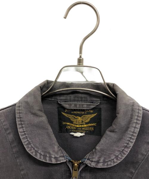 JOHN GLUCKOW（ジョン グラッコー）JOHN GLUCKOW (ジョン グラッコー) ジップフライトジャケット ネイビー サイズ:不明の古着・服飾アイテム