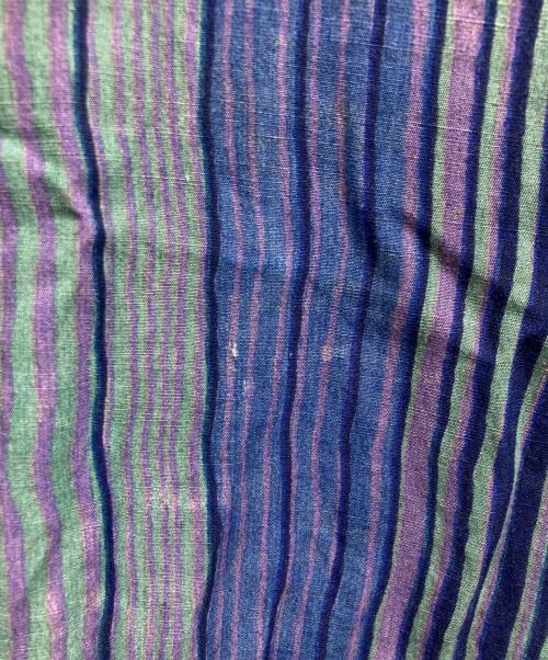 KENZO（ケンゾー）KENZO (ケンゾー) レーヨンリネンS/Sシャツ ブルー サイズ:2の古着・服飾アイテム