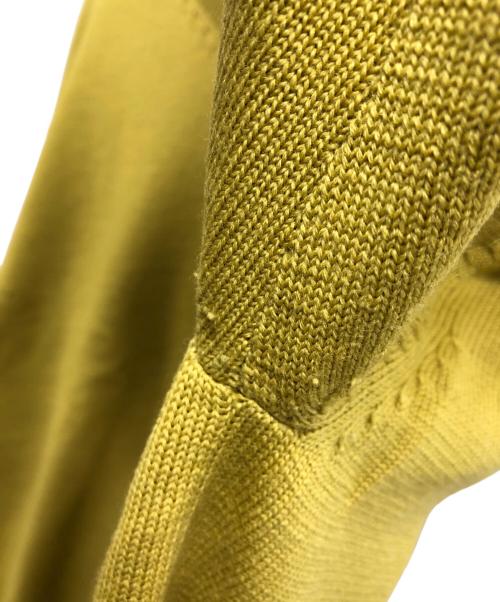 Y's for men（ワイズフォーメン）Y'S for men (ワイズフォーメン) ウールニット イエロー サイズ:不明の古着・服飾アイテム