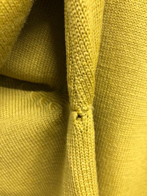 Y's for men（ワイズフォーメン）Y'S for men (ワイズフォーメン) ウールニット イエロー サイズ:不明の古着・服飾アイテム