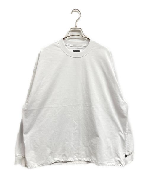 DAIWA PIER39（ダイワ ピア39）DAIWA PIER39 (ダイワ ピア39) TECH DRAWSTRING TEE L/S ホワイト サイズ:XLの古着・服飾アイテム