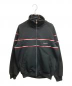 adidasアディダス）の古着「トラックジャケット」｜ブラック