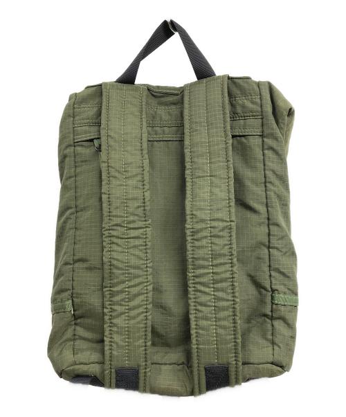 PORTER（ポーター）PORTER (ポーター) ナイロンバックパック カーキの古着・服飾アイテム
