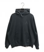 JORDAN×A Ma Maniereジョーダン×ア・マ・マニエール）の古着「Jacquard Hoodie」｜ブラック