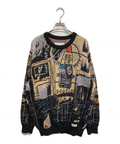 新品 WACKOMARIA ワコマリア バスキア モヘア ニット セーター 中古・古着通販】WACKO MARIA (ワコマリア) JEAN-MICHEL Basquiat