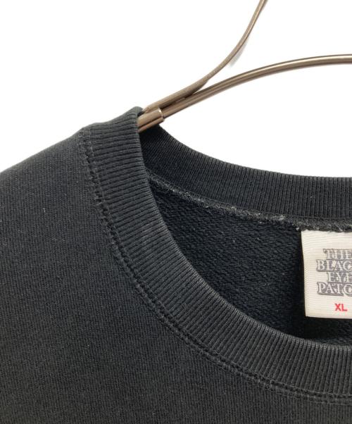 THE BLACK EYE PATCH（ブラックアイパッチ）THE BLACK EYE PATCH (ブラックアイパッチ) 刺繍ロゴスウェット ブラック サイズ:XLの古着・服飾アイテム