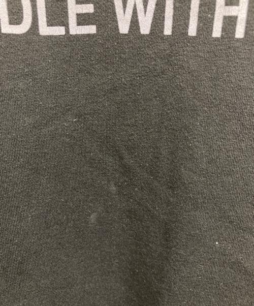 THE BLACK EYE PATCH（ブラックアイパッチ）THE BLACK EYE PATCH (ブラックアイパッチ) 刺繍ロゴスウェット ブラック サイズ:XLの古着・服飾アイテム