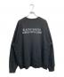 THE BLACK EYE PATCH (ブラックアイパッチ) 刺繍ロゴスウェット ブラック サイズ:XL：10000円