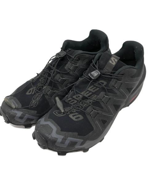 SALOMON（サロモン）SALOMON (サロモン) SPEEDCROSS 6 ブラック サイズ:US8.5の古着・服飾アイテム
