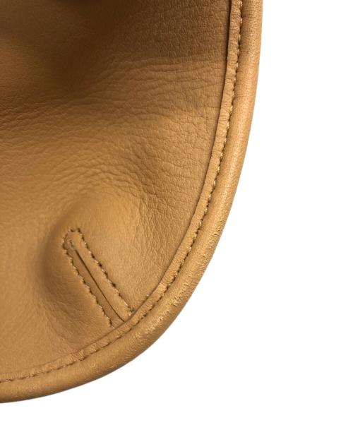 COACH（コーチ）COACH (コーチ) レザーショルダーバッグ ベージュの古着・服飾アイテム