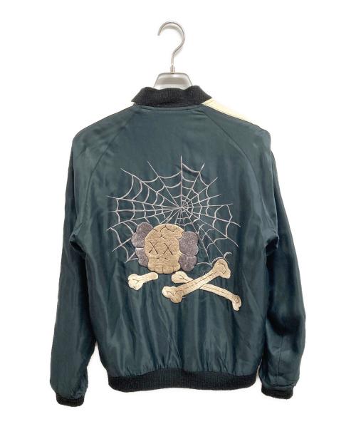 Original Fake（オリジナルフェイク）Original Fake (オリジナルフェイク) Gallery 1950 (ギャラリー1950) KAWS スカジャン ブラック サイズ:Sの古着・服飾アイテム