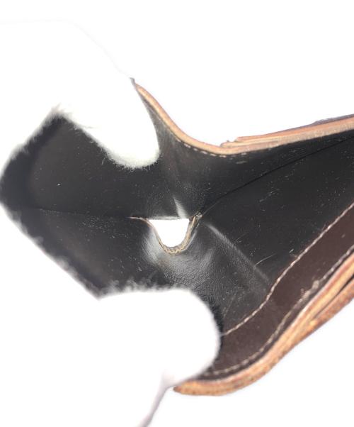 PORTER（ポーター）PORTER (ポーター) CASINO レザー 二つ折り財布 ブラウンの古着・服飾アイテム