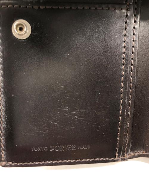 PORTER（ポーター）PORTER (ポーター) CASINO レザー 二つ折り財布 ブラウンの古着・服飾アイテム