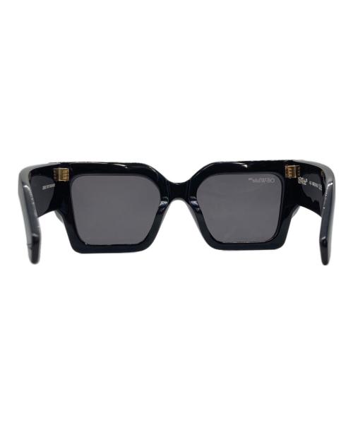 OFFWHITE（オフホワイト）OFFWHITE (オフホワイト) CATALINA SUNGLASSES ブラック サイズ:55□20-145の古着・服飾アイテム